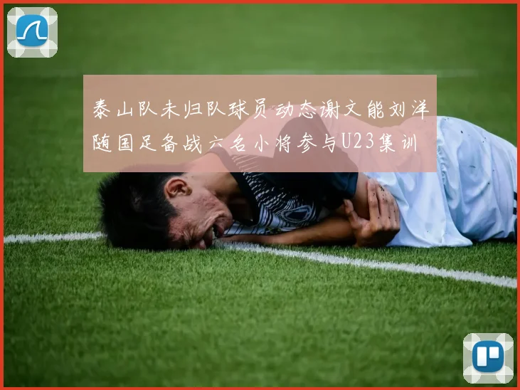 泰山队未归队球员动态谢文能刘洋随国足备战六名小将参与U23集训
